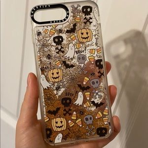 Casetify iPhone 8 Plus Halloween Glitter Case